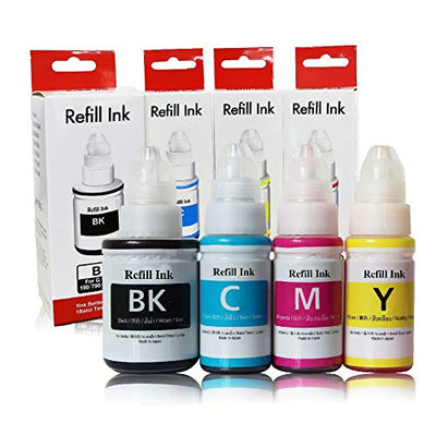 Canon GI 790 Ink Refill G3000 Series Ink Canon PIXMA G3000, G3010, G3100 (4 Color - G3000)