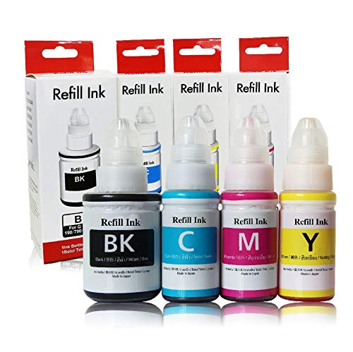 Canon GI 790 Ink Refill G3000 Series Ink Canon PIXMA G3000, G3010, G3100 (4 Color - G3000)